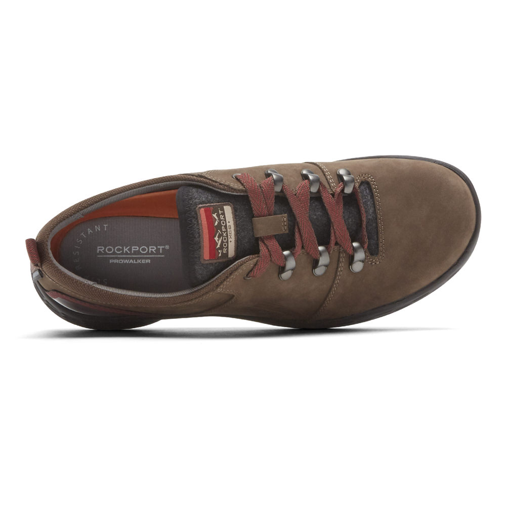 Rockport Singapore Womens Sneakers - FreshExplore Tie Brown - FW8043175